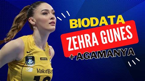 Zehra Gunes Atlet Voli Turki Tercantik Di Dunia Profil Biodata