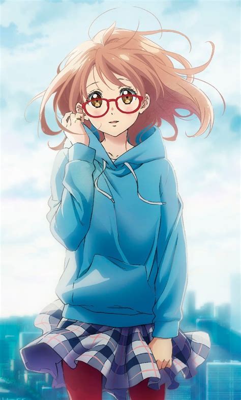 Kyoukai No Kanata Anime Girl Kuriyama Mirai Cute Anime