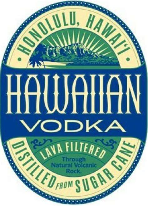 Aloha Spirits Hawaiis Hottest Local Liquors Sfgate
