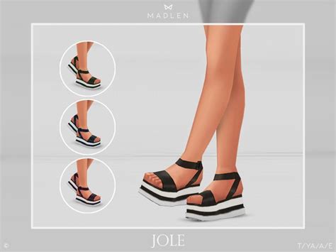 Madlen Jole Shoes Mesh Modifying Not Allowed Recolouring Allowed