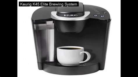 Keurig K45 Best Deal Keurig K45 Elite Brewing System Black Youtube