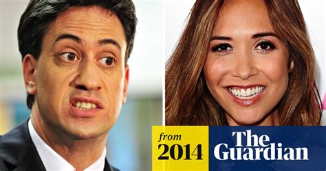 Ed Miliband Delivers Mocking Riposte To Myleene Klass Over Mansion Tax Mansion Tax The Guardian