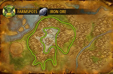 Wow Farming Iron Ore World Of Warcraft Classic Farm Guide