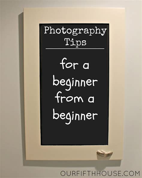 Photography Tips For A Beginner From A Beginner Our