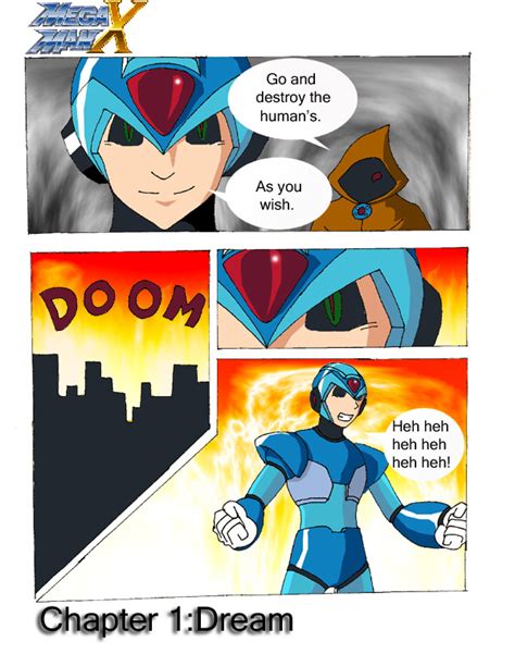 Megaman X Comic Page 1 By Sasionstrife Fanart Central