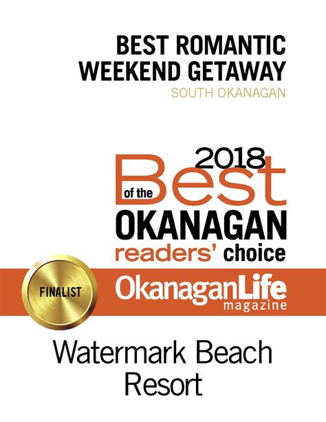 Watermark Beach Resort Best Restaurants Best Of The Okanagan