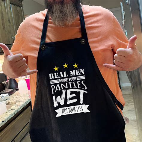 Apron For Men Real Men Apron Apron Hot Sexy Cooking Chef Etsy