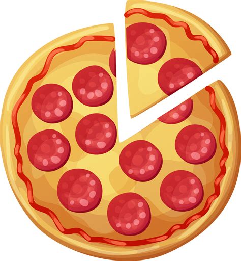 Cartoon Pizza No Background