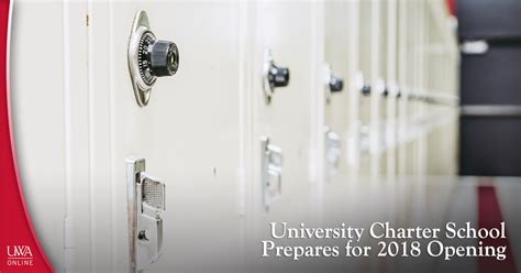 University Charter School Prepares For 2018 Opening Uwa Continuing