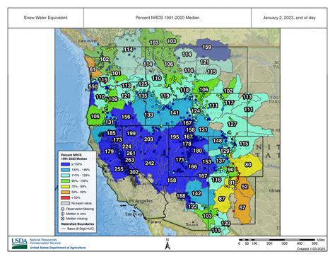 Drought Center On Twitter The Western Snowpack Got Off To A Strong