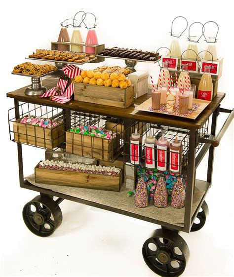 Cookies Snack Cart Snack Station Food Cart