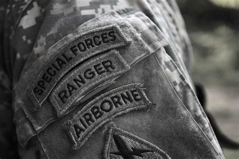Special Forces Ranger Airborne Tabs