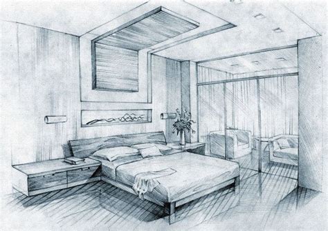 Hotel room king size bed on wood. Pin de Olga Nagy em Interior | Desenho de arquitetura ...