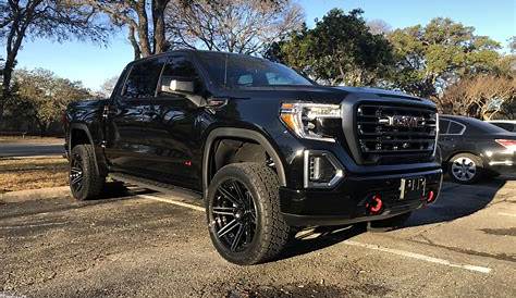 2021 GMC 1500 AT4 Carbon Pro 4Play Wheels ReadyLift 1.75" Leveling Kit
