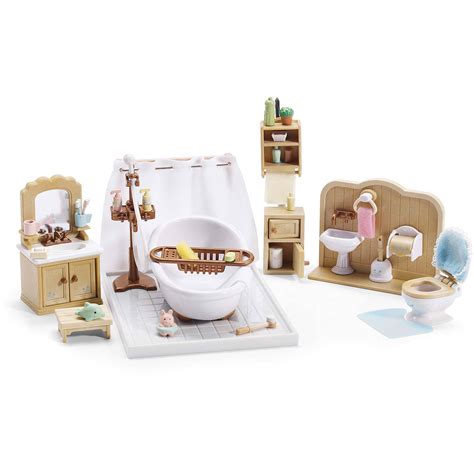 Just look at the calico critters master bathroom set. Calico Critters Deluxe Bathroom Set - Walmart.com ...