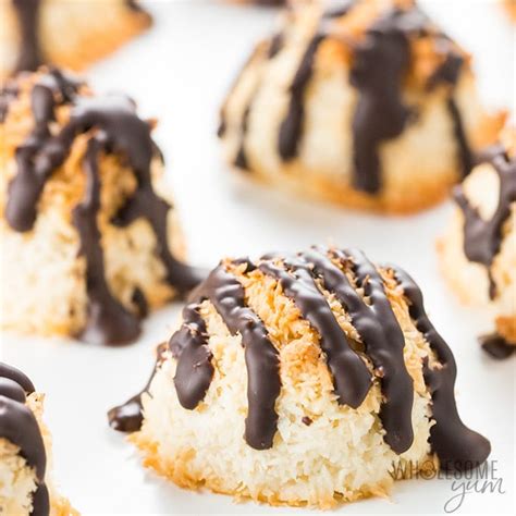 3 important tips for making keto desserts. Easy Gluten-Free Keto Coconut Macaroons Recipe | Wholesome Yum