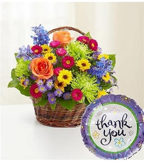 Beautiful Basket To Say Thank You Houston Tx Florist