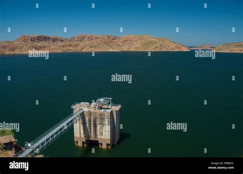 Ord River Dam Lake Argyle Western Australia Stock Photo Alamy