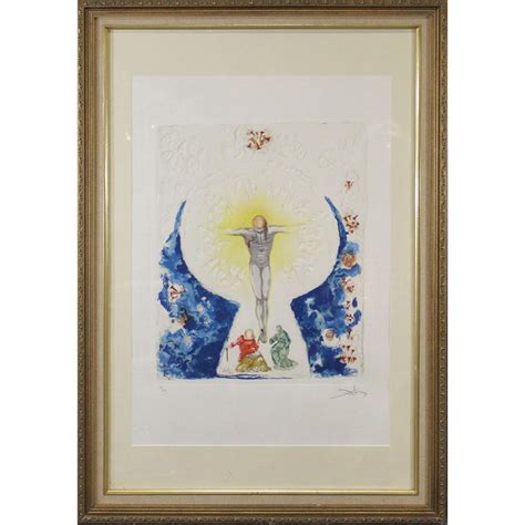Sold At Auction Salvador Dalí Salvador Dali Intaglio Lithograph