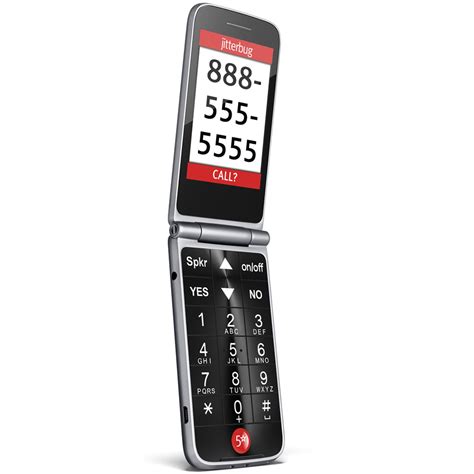 Greatcall Jitterbug Flip Easy To Use Cell Phone For Seniors