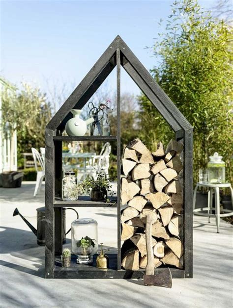 37 Brilliant Diy Outdoor Firewood Storage Ideas Obsigen