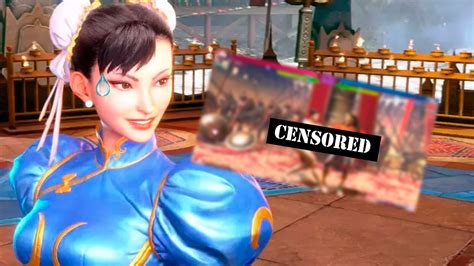 Street Fighter Olvidan Quitar Mod Desnudo De Chun Li En Torneo