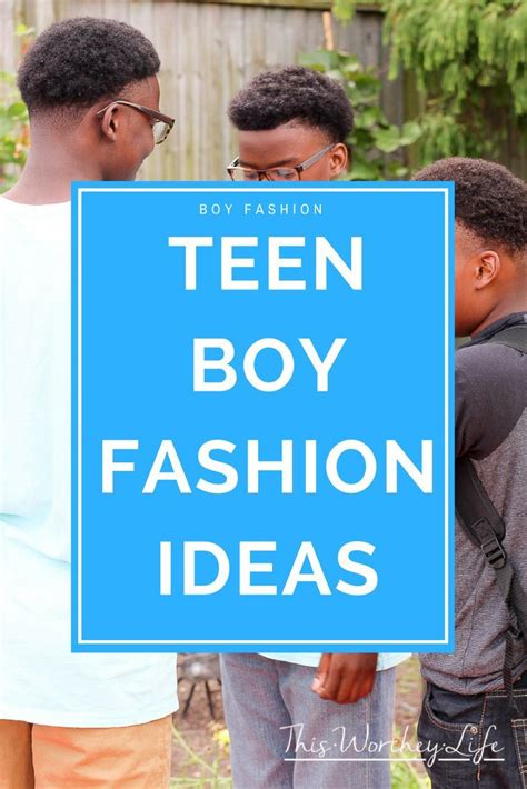 Back To School Clothes Get Ideas On What Teen Boys Are Wearing This