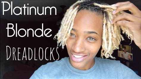 Here's proof that dread styles for men can be neat and all put together. How to dye your hair PLATINUM BLONDE‼️ (Grey to platinum ...