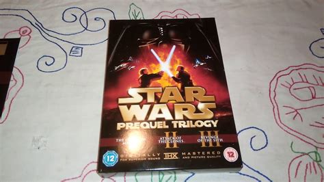 Star Wars Prequel Trilogy Dvd Unboxing Youtube
