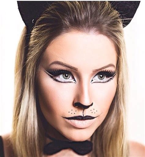 TIPS Fantasias fáceis de Carnaval Maquiagem carnaval Maquiagem gatinho Maquiagem de gato