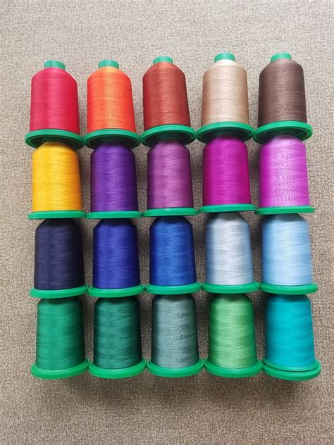 Isacord polyester embroidery thread 1 kingspool 5000M/ w Free Thread Net