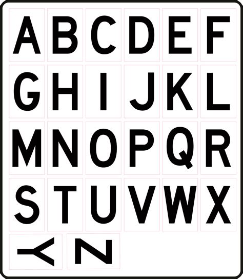 Alphabet Letters Ubicaciondepersonascdmxgobmx