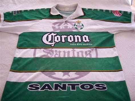 We would like to show you a description here but the site won't allow us. Santos Laguna Home football shirt 1994 - 1995.
