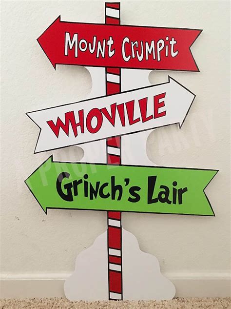 Dr Seuss Grinch Who Stole Christmas Whoville Grinch Prop Grinch