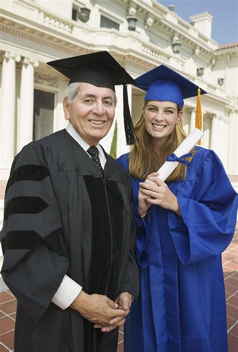 Graduate And Administrator Achieved Accomplished Alumna Photo Background And Picture For Free