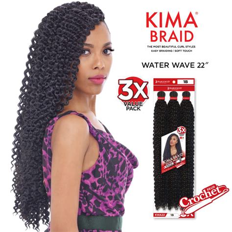 Harlem Kima Braid Water Wave X Crochet Roots Hair Beauty