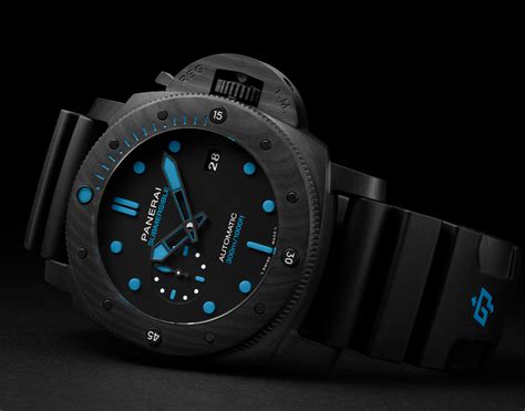 Panerai Submersible Carbotech 42mm Pam 960 And 47mm Pam 1616 Watches