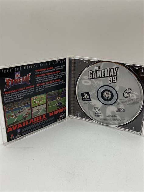Nfl Gameday 99 For Sony Playstation 1 Ps1 711719423423 Ebay