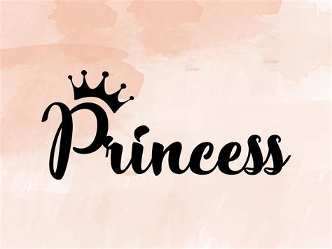 Princess Svg Princess Cut Files Svg Cut File Princess Etsy