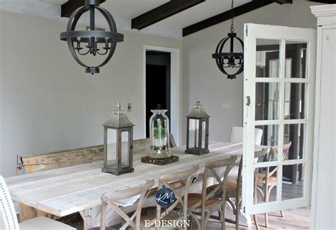 The 4 Best Warm Gray Paint Colours: Sherwin Williams | Country style dining room, Agreeable gray ...