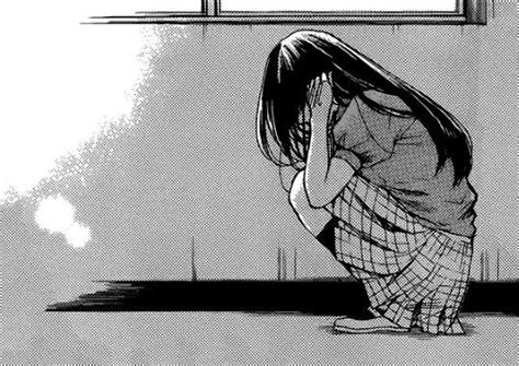 Shoujo Manga Pictures Грустное аниме Иллюстрации Искусство депрессии