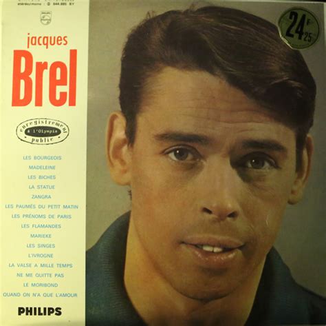 Jacques Brel Jacques Brel À Lolympia Vinyl Discogs