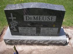 Orville Demeuse Homenaje De Find A Grave