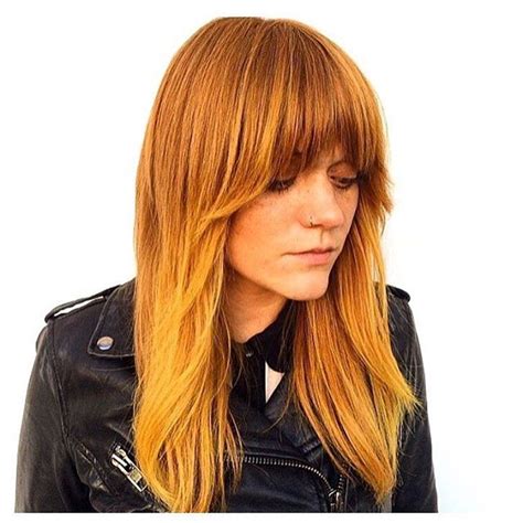 our bangin bangs hairoftheday goes to colorbytristanelan for this fresh fringe and yellow