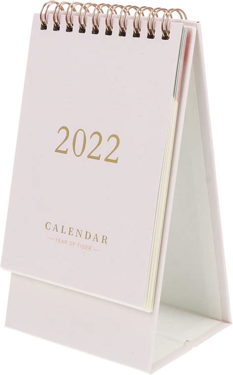 Buy Toyandona Mini Desk Calendar 2022 Standing Flip Monthly Calendar