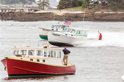 Boothbay Harbor Lobster Boat Races Draw 34 Boats Boothbay Register
