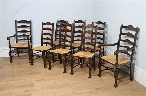 So whether you're looking for a farmhouse table, cottage furniture, farmhouse furniture, or industrial chic furniture we're the place to shop. 8 Oak Ladder Back Farmhouse Dining Chairs (c.1890) - Antiques Atlas