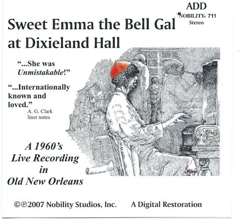 Sweet Emma Barrett Sweet Emma The Bell Gal At Dixieland All Louisiana Music Factory