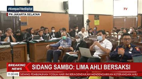 Cerita Ahli Inafis Datangi Lokasi Penembakan Brigadir J Di Rumah Sambo