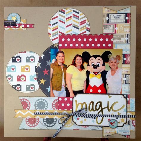 Plays Well With Paper Magic Simple Stories Say Cheese Ii Disney